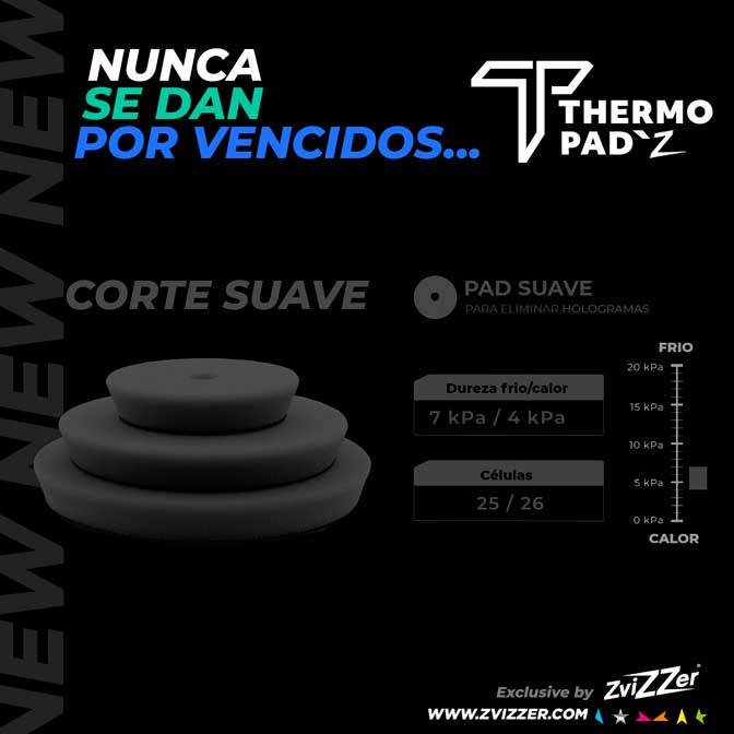 ZVIZZER MARINE THERMO PAD NEGRO - ACABADO