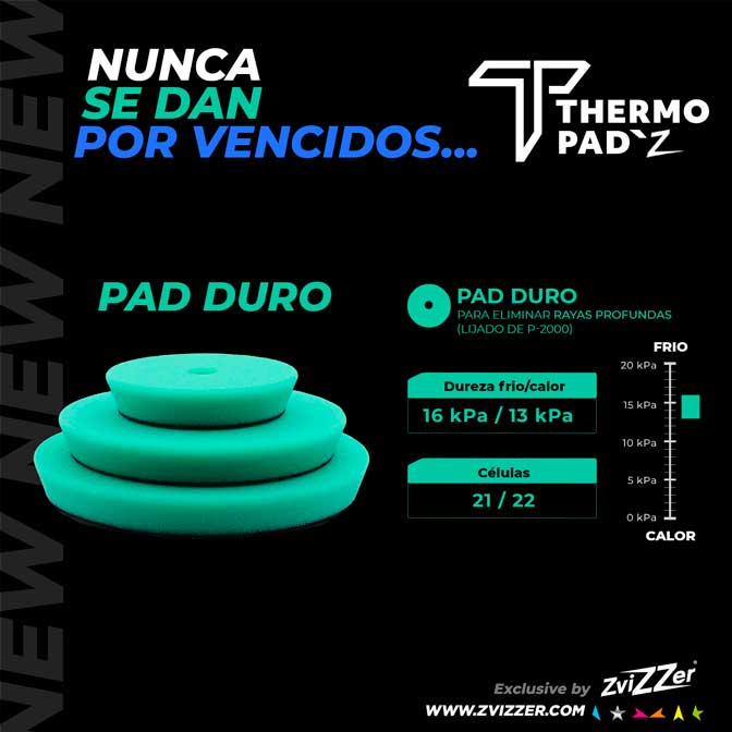 ZVIZZER MARINE THERMO PAD VERDE - CORTE ALTO